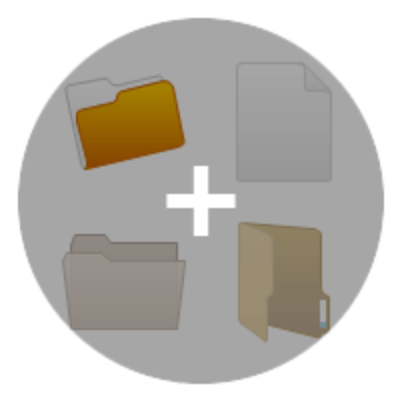 Nov diagram file and folder shapes small